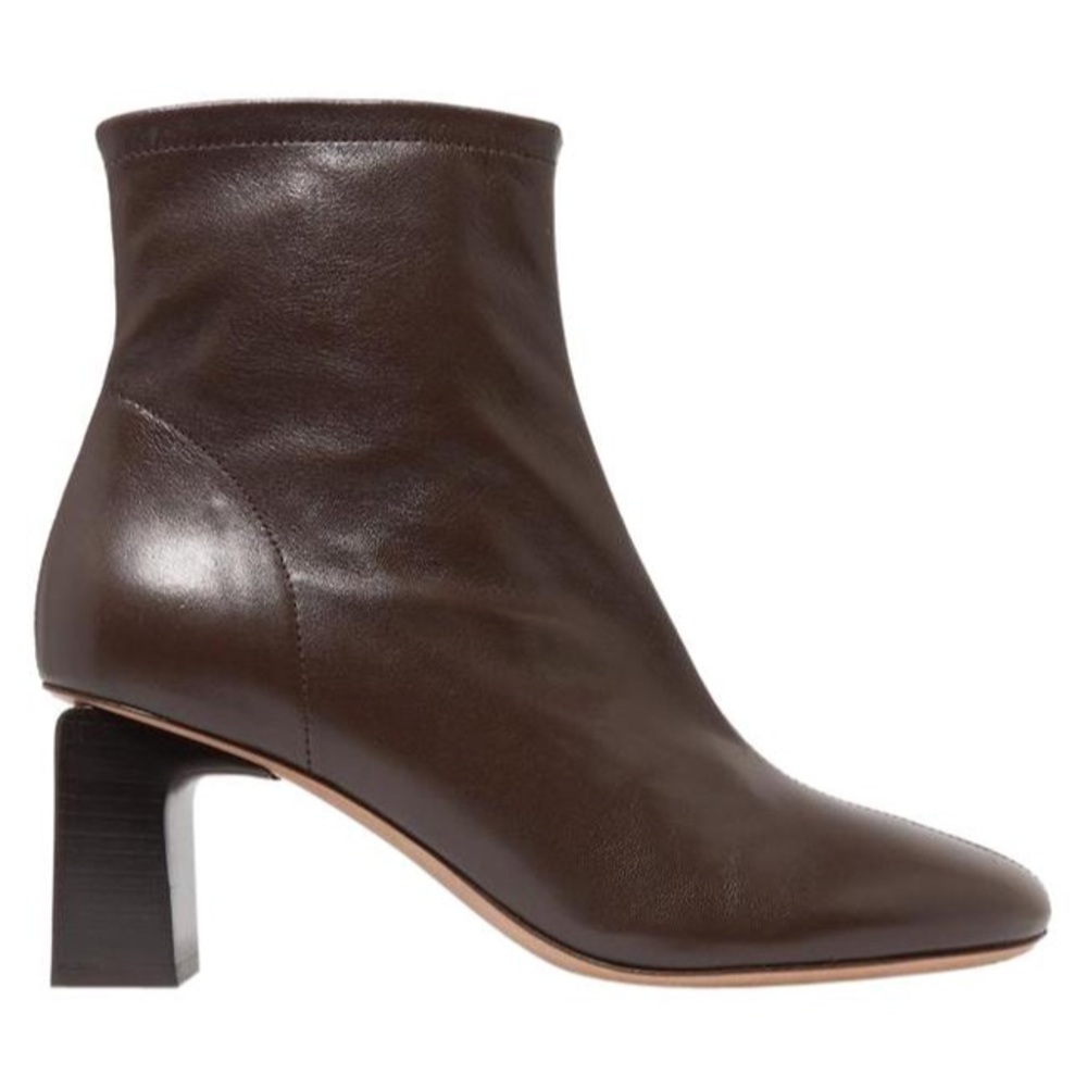 BY FAR Brown Ankle Boots